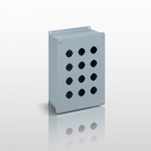 NEMA Pushbutton, 12 JIC 30MM PUSHBUTTON EXTRA DEEP ENCLOSURE WITH SCREW COVER - SERIES JS12XPB30