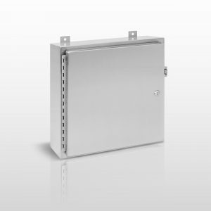 NEMA Clamp Style, 4X (304 STAINLESS STEEL) SINGLE DOOR ENCLOSURE WITH QUARTER TURN LATCHES - SERIES N4SQ
