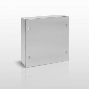 NEMA Quarter Turn, 4X (316L STAINLESS STEEL) SINGLE DOOR ENCLOSURE WITH LIFT-OFF DOOR AND QUARTER TURN LATCHES - SERIES QL4SL