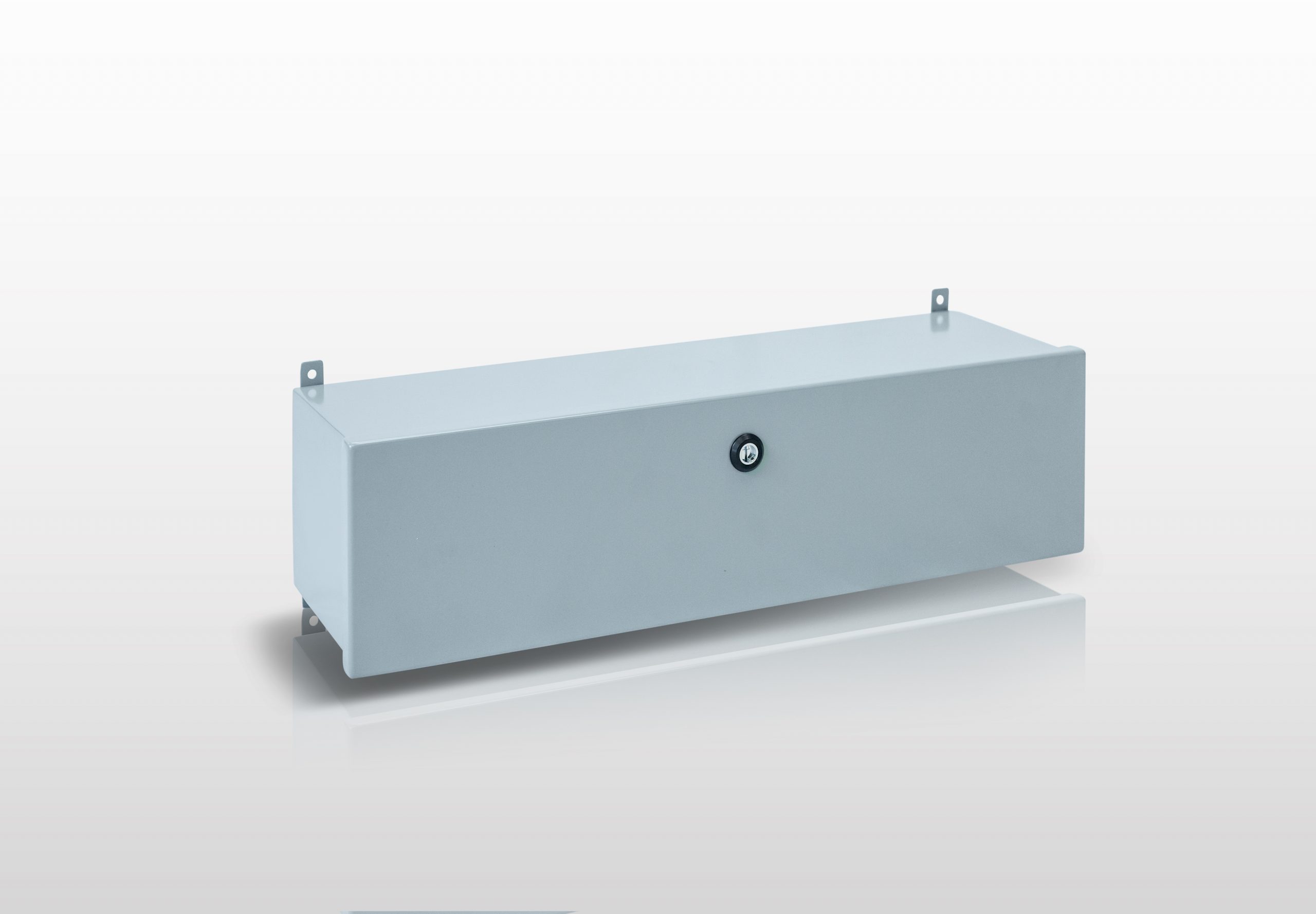NEMA Trough, 4 TROUGH ENCLOSURE WITH HINGED COVER AND QUARTER TURN LATCHES - SERIES TH4Q