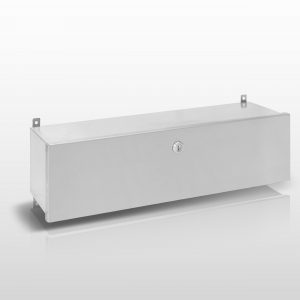 NEMA Trough, 4X (304 STAINLESS STEEL) TROUGH ENCLOSURE WITH HINGED COVER AND CLAMPS - SERIES TH4SQ